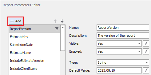 Parameter Button How to Turn On/Off Content Inside Your Report