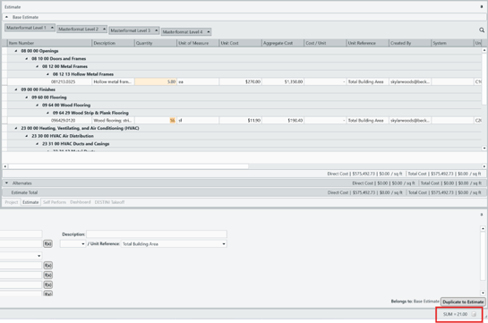 Cloud_EstimateView_Sum