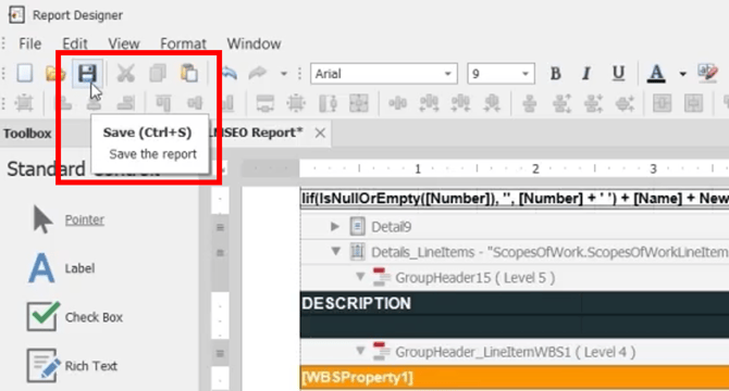 Cloud_SaveReportDesigner