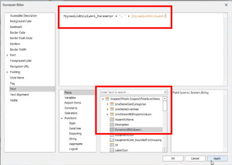 Report_RowExpression
