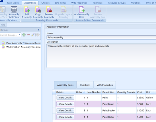What are Choices and how they work with Assemblies in Data Manager 2-png