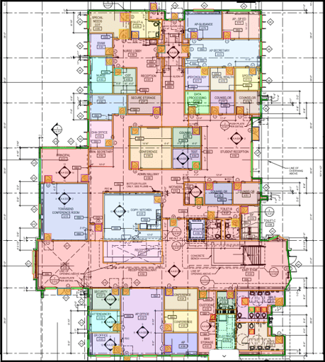 Geometry mapped by AI takeoff