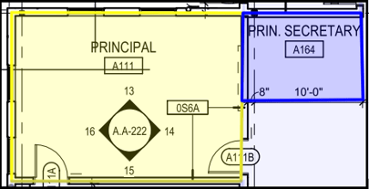 Select rooms to merge
