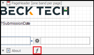 The function button on the new fees table
