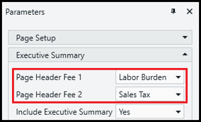 Dynamically adjust which fees display