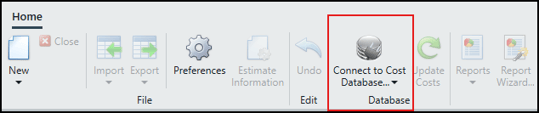 Connect to a Cost Database