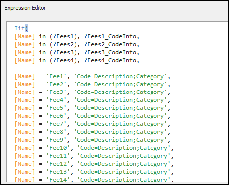 Locate the row to re-code