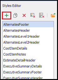 Click the Add a Style button