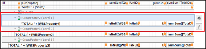 The band selected from the search pane