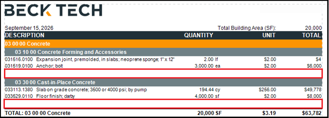 WBS Footer no longer prints