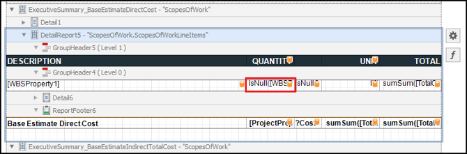 Select the first quantity cell