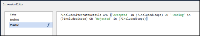 Delete the expression