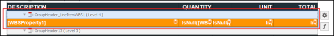 Click the GroupHeader you searched for