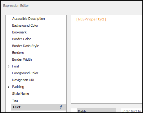 Copy and paste the new expression